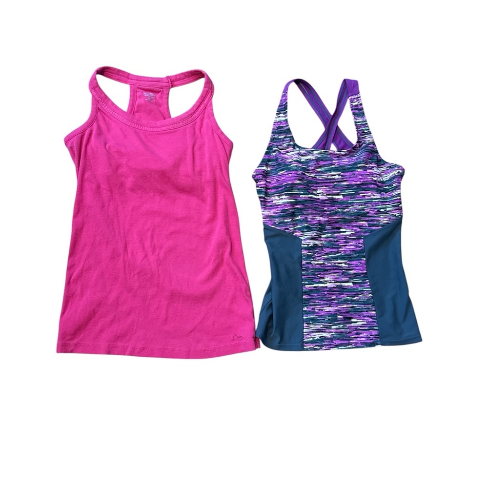 Women’s Bundle Champion Pink Athletic & Everlasting Sport Active tanks M/8